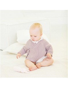 Rico baby cozy organic cotton cashmere 006 lilac 2