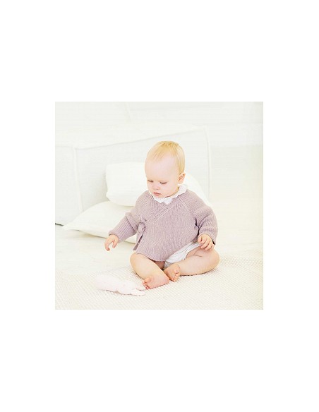 Rico baby cozy organic cotton cashmere 006 lilac