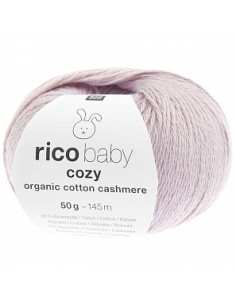 Rico baby cozy organic cotton cashmere 006 lilac