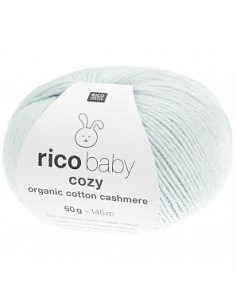 Rico baby cozy organic cotton cashmere 007 Light Blue