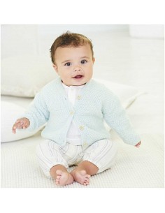 Rico baby cozy organic cotton cashmere 007 Light Blue 2