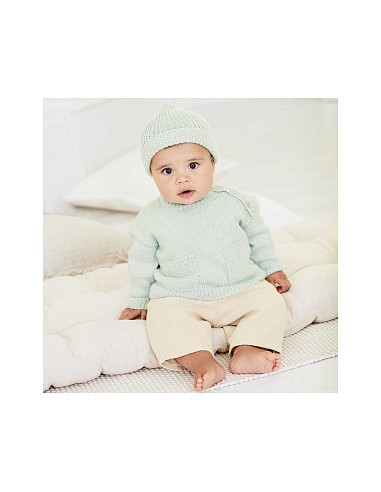 Rico baby cozy organic cotton cashmere 007 Mint