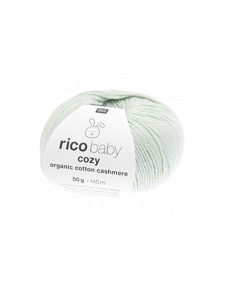 Rico baby cozy organic cotton cashmere 007 Mint