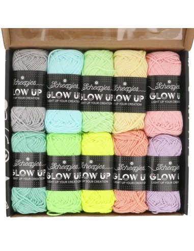 Laat je creaties oplichten met Scheepjes Glow Up colour pack!