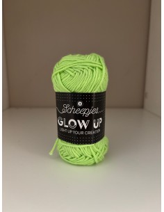 1 Bolletje Scheepjes Glow Up 1005 Moonbeam green