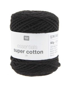 Essentials Super Cotton dk 22 zwart