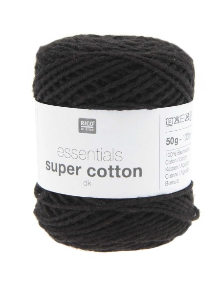 Essentials Super Cotton dk 22 zwart