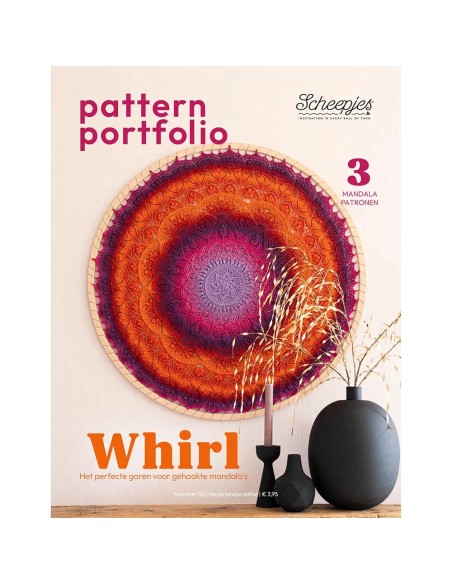 het nieuwste Scheepjes Pattern Portfolio voor het populaire Scheepjes Whirl garen.