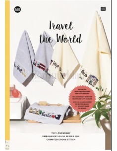 Travel ther world, een modern kruissteek boek van  Annette Jungmann