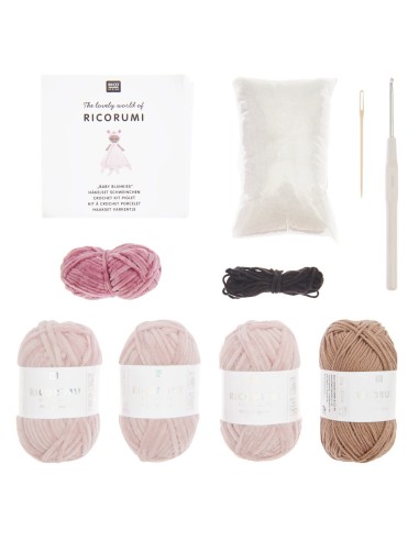 Ricorumi baby blankies haakpakket-varkentje