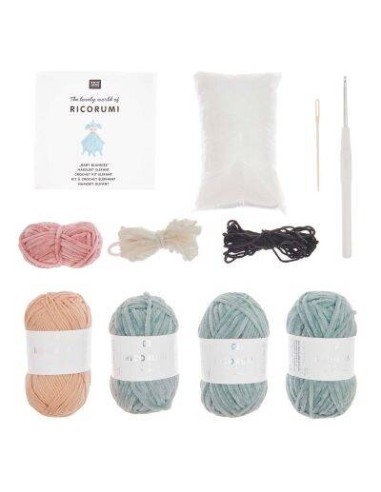 Ricorumi baby blankies haakpakket-olifantje