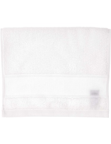 Gastendoek met Aida borduurrand wit