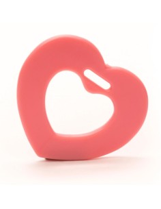 Durable Bijtring Hart – 2 Stuks roze 2