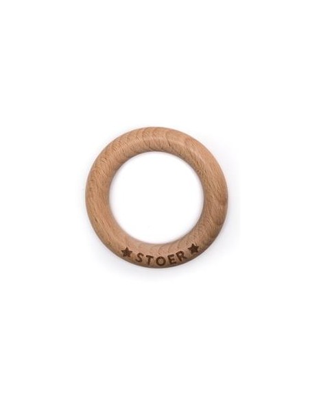 Duurzame houten bijtring – babyproof & stijlvol, veilig volgens EU-normen.