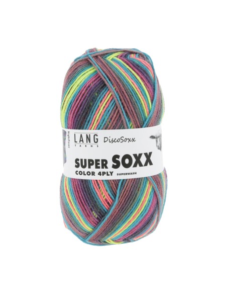 SuperSoxx 4 ply DiscoSoxx 517 NightFever