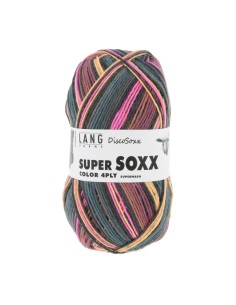 SuperSoxx 4 ply DiscoSoxx 519 LastDance 2