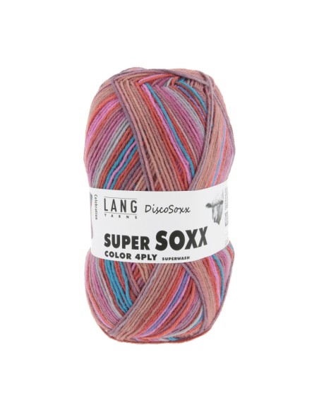 SuperSoxx 4 ply DiscoSoxx 521 Celebration