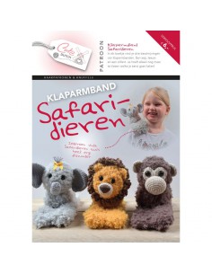 Patroonboekje klaparmband safaridieren