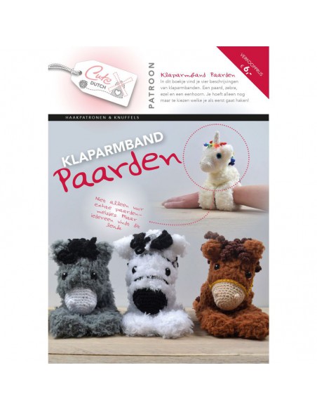 Patroonboekje klaparmband paarden
