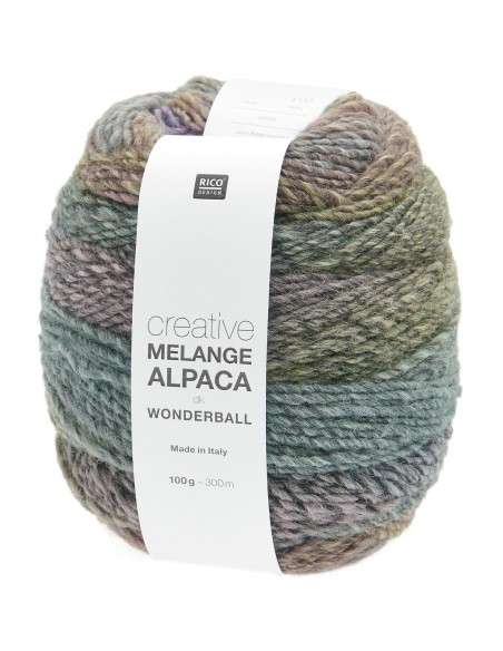 Creative Melange Alpaca Wonderball DK 001 pastels