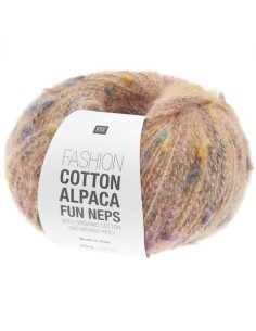 Fashion Cotton Alpaca Fun Neps 02 Apricot