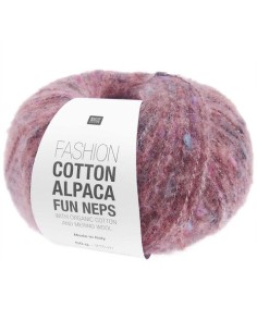 Fashion Cotton Alpaca Fun Neps 03 Berries
