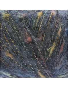 Fashion Cotton Alpaca Fun Neps 05  Marine Blauw 2