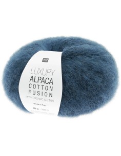 Luxury Alpaca Cotton Fusion 4 Blauw
