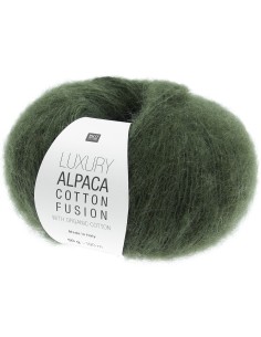 Luxury Alpaca Cotton Fusion 7 Olijf