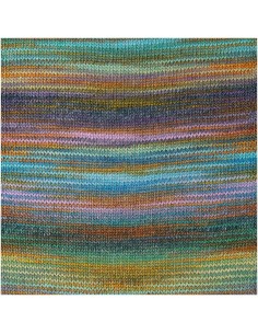 Creative Melange Aran Wonderball  Lilac-Turquoise 003 2