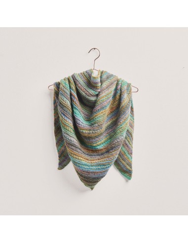 Creative Melange Aran Wonderball  Lilac-Turquoise 003