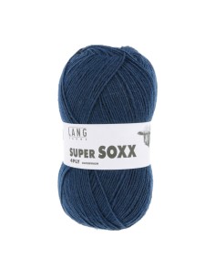 SuperSoxx 4 ply 0010 Staalblauw