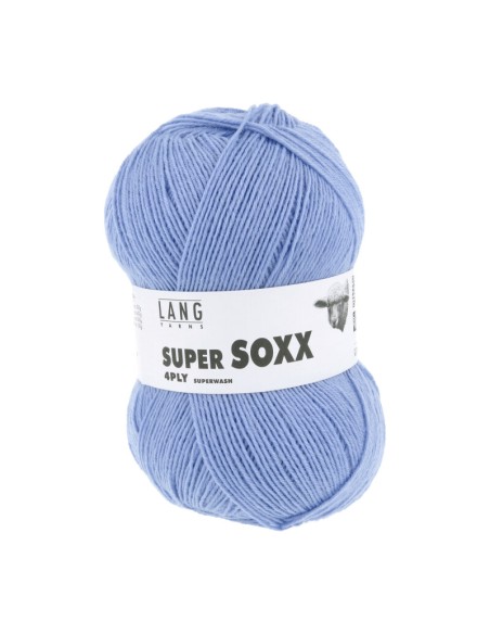 SuperSoxx 4 ply 0021 Hemel blauw SuperSoxx 4 ply 0021 Hemel blauw