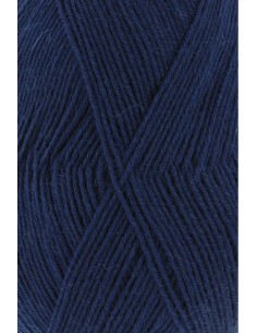 SuperSoxx 4 ply 0025 Marine blauw 2