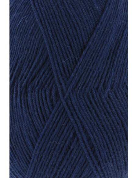 SuperSoxx 4 ply 0025 Marine blauw