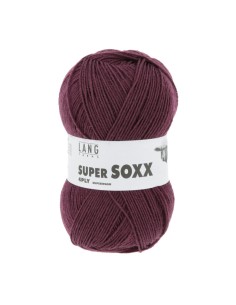 SuperSoxx 4 ply 0064 Bordeaux Rood