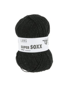 SuperSoxx 4 ply 0070 Antraciet melange