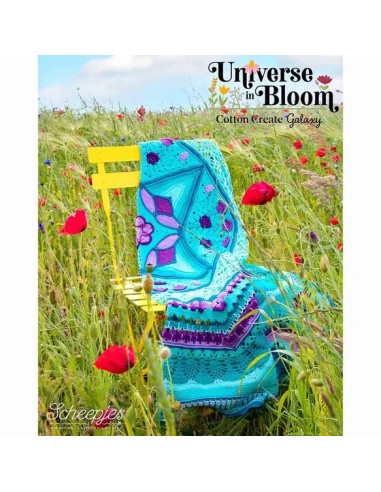 Scheepjes CAL 2025 – Universe in Bloom kit Cotton Create Galaxy