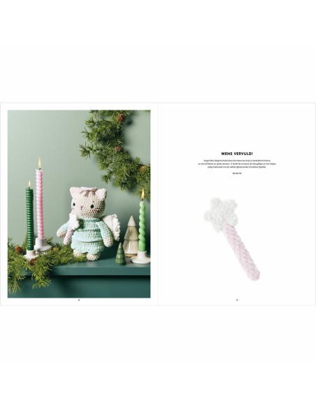 Patroonboekje Chenille Sparkle Christmas