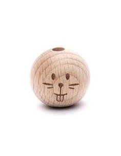 Kraal gelukspoppetjes 25 mm Konijn (2 stuks)