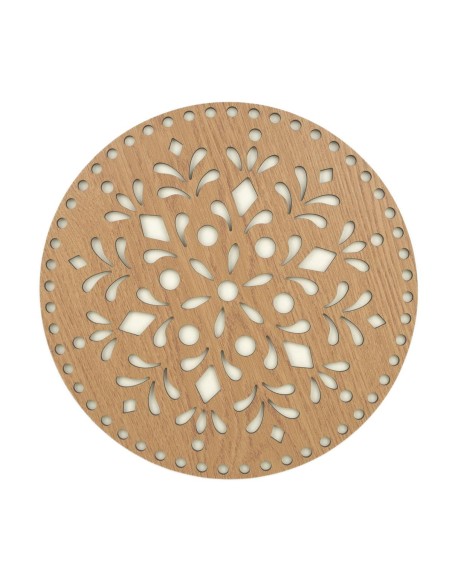 Durable  Mandala HDF eiken 25 cm Ø - 7 mm gaatjes