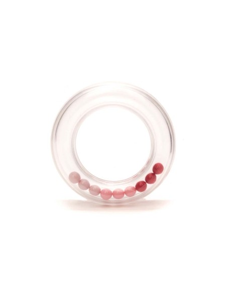 Durable bijtring rammelaar balletjes 63 mm Light Pink (kl.749) Durable bijtring rammelaar balletjes 63 mm Light Pink (kl.749)