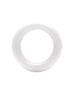 Plastic ringetjes 30 mm wit