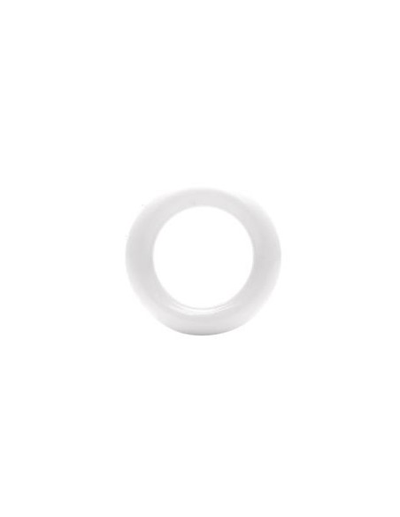 Plastic ringetjes 30 mm wit