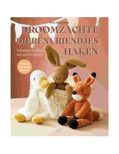 Zachte gehaakte knuffels haken met chenillegaren – veilig voor baby’s