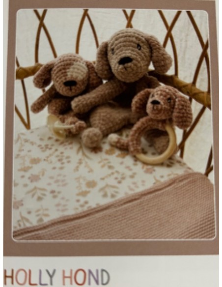 Zachte gehaakte knuffels haken met chenillegaren – veilig voor baby’s