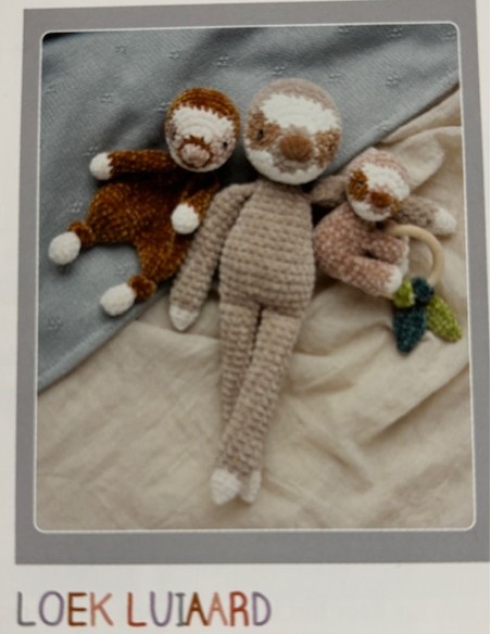 Zachte gehaakte knuffels haken met chenillegaren – veilig voor baby’s