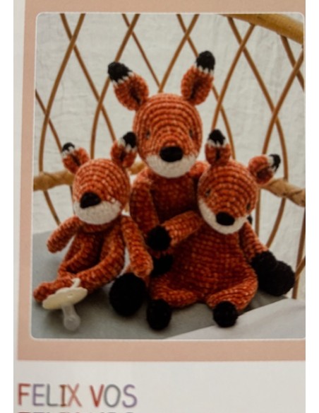 Zachte gehaakte knuffels haken met chenillegaren – veilig voor baby’s