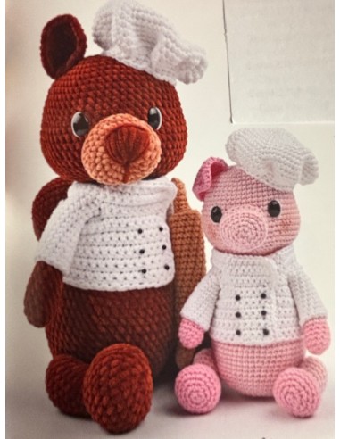 Groots haken aan het werk