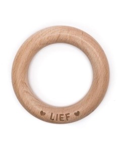 Durable bijtring beukenhout lief